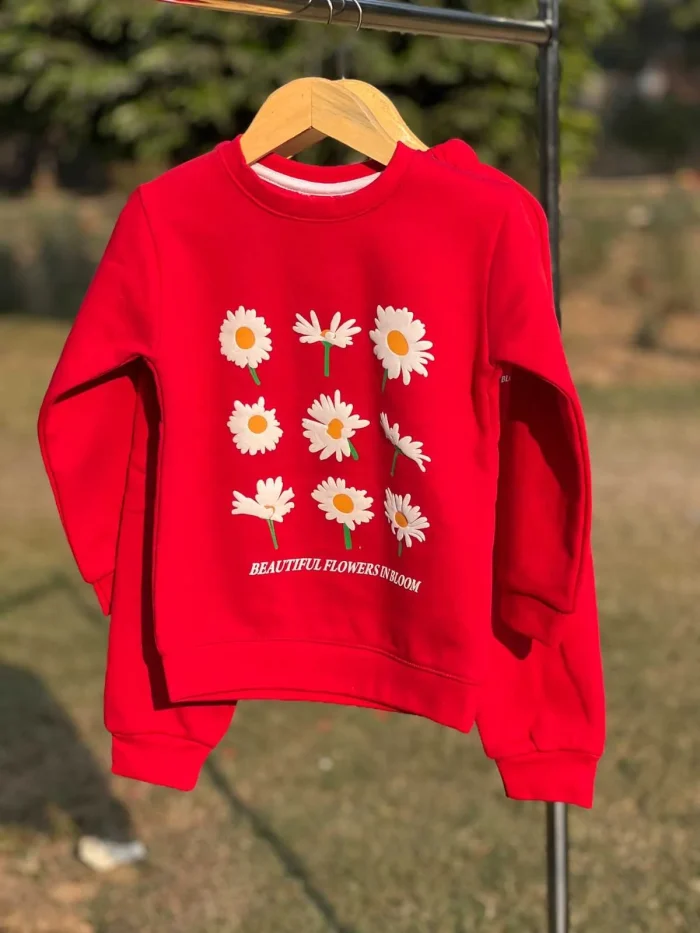 9 Blossom Flower Sweat Shirt